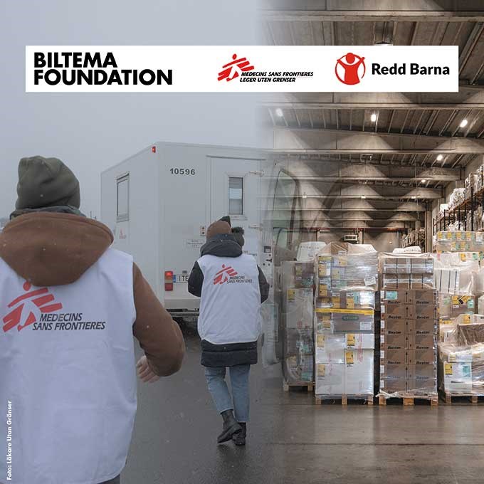 Biltema Foundation donates 20 million SEK to support Ukraine