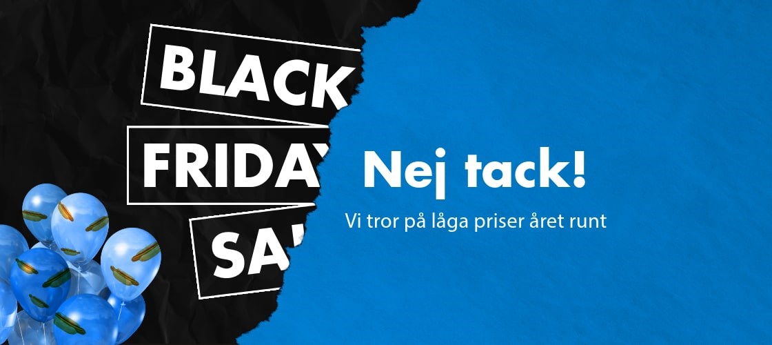 Biltema väljer bort Black Friday – fortsätter med låga priser året runt